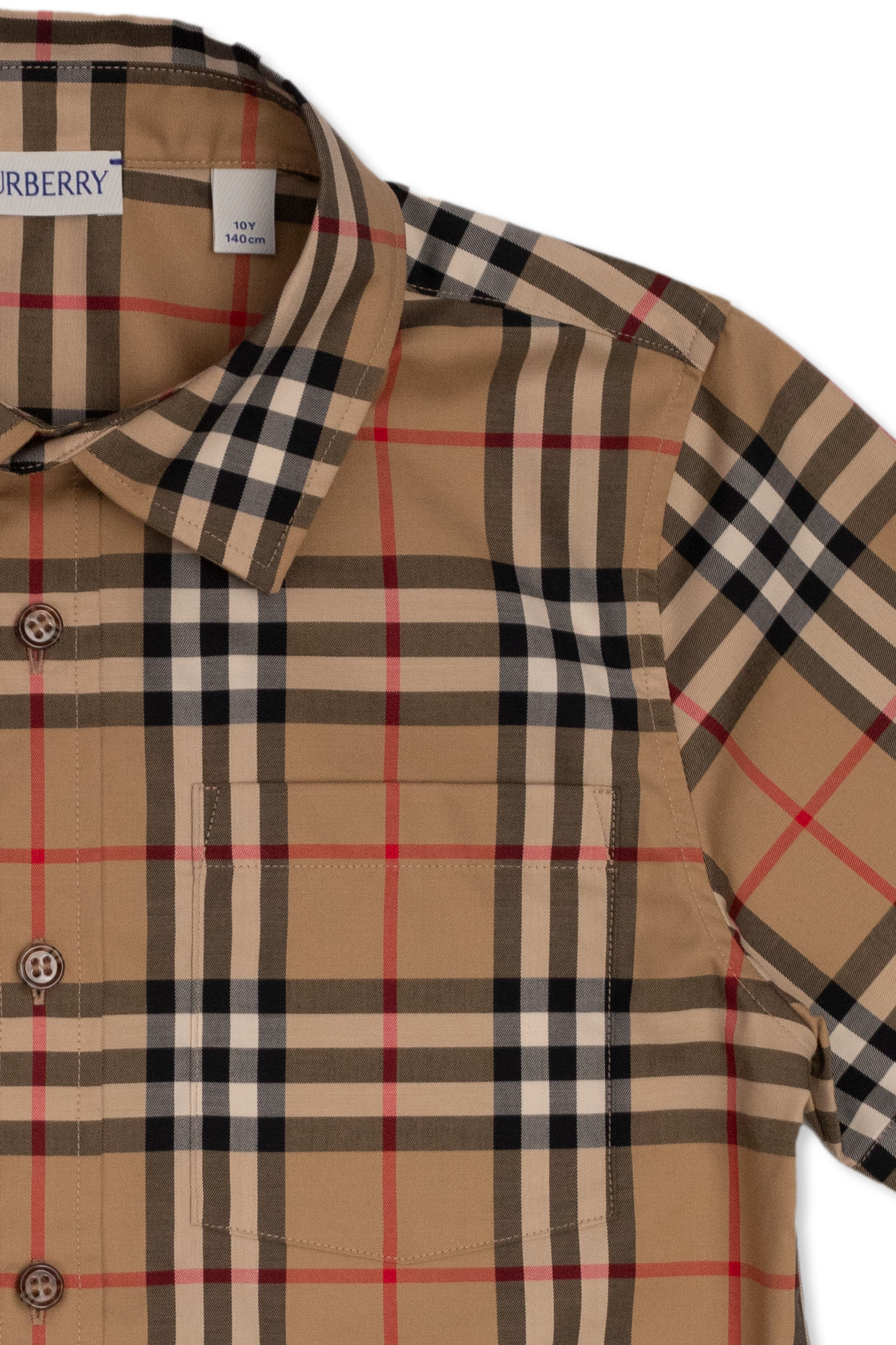 Cheap burberry shirt kids online